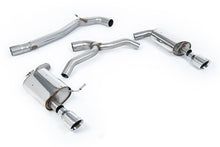 Load image into Gallery viewer, Milltek Non-Resonated Cat-Back Exhaust for VW Golf MK7 2.0 TFSI, Polished Tips
