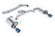 Load image into Gallery viewer, Milltek Non-Resonated Cat-Back Exhaust for VW Golf MK7 2.0 TFSI, Burnt Titanium Tips