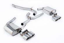 Load image into Gallery viewer, Milltek Non-Resonated Cat-Back Exhaust for VW Golf R MK7.5 Estate, Polished Tips