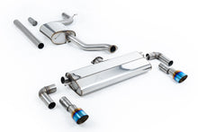 Load image into Gallery viewer, Milltek Resonated Cat-Back Exhaust for VW Golf MK7.5 GTI, Burnt Titanium Tips (SSXVW524)