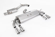 Load image into Gallery viewer, Milltek Resonated Race Cat-Back Exhaust for VW Golf R MK7.5, Polished GT-100 Round Tips