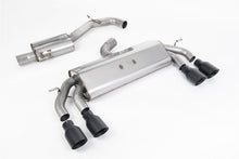 Load image into Gallery viewer, Milltek Resonated Race Cat-Back Exhaust for VW Golf R MK7.5, Cerakote Black Tips (SSXVW584)