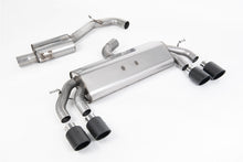 Load image into Gallery viewer, Milltek Resonated Race Cat-Back Exhaust for VW Golf R MK7.5, Carbon Fibre Tips