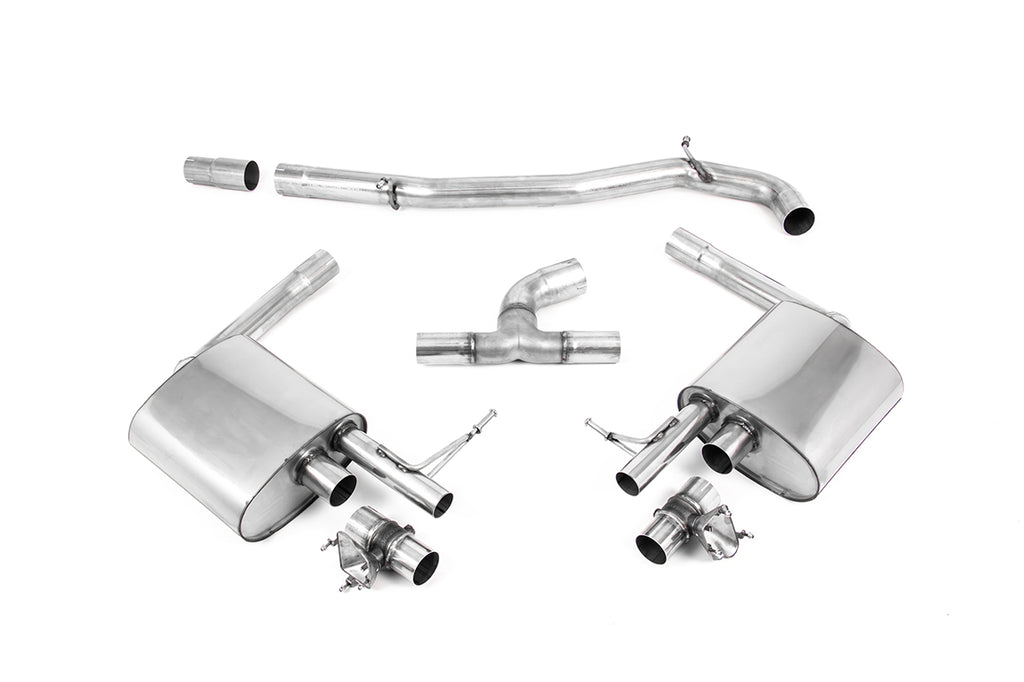 Milltek Valved Non-Resonated Cat-Back Exhaust for VW Arteon 2.0 TSI