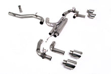 Load image into Gallery viewer, Milltek 80mm Race Cat-Back Exhaust for VW Golf R MK8, Polished Tips