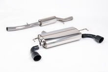 Load image into Gallery viewer, Milltek Resonated Cat-Back Exhaust for VW Golf MK4 R32, Cerakote Black Tips