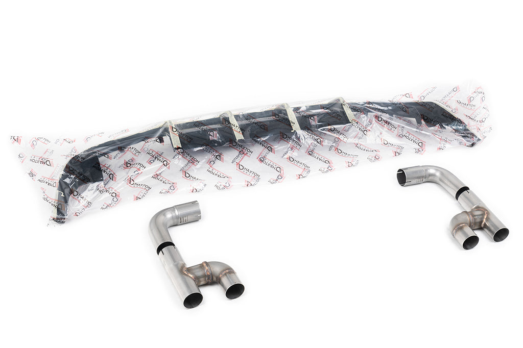 Milltek 80mm VW Golf GTI MK8-Upgrade kit for existing Milltek Sport Cat Back to Golf R Style System Maxton Diffuser
