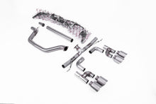 Load image into Gallery viewer, Milltek 80mm Race Cat-Back Exhaust for VW Golf GTI MK8, Brushed Titanium Tips
