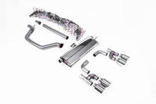 Load image into Gallery viewer, Milltek 80mm Road+ OPF/GPF-Back Exhaust for VW Golf MK8 GTI Golf R Style, Polished Tips