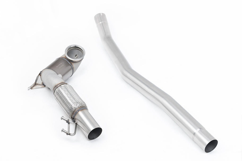 Milltek V2 Large Bore Downpipe, HJS Cat, Milltek Cat-Back for VW Arteon 2.0TSI 4Motion
