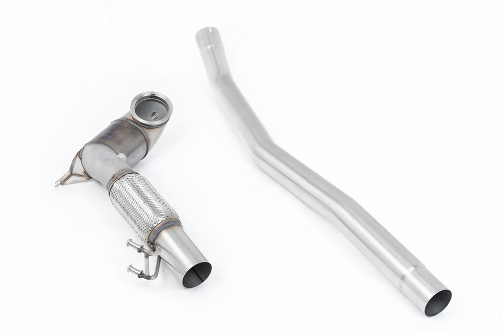 Milltek V2 80mm Large Bore Downpipe Race Cat for VW Arteon 2.0TSI 4Motion (SSXVW731)