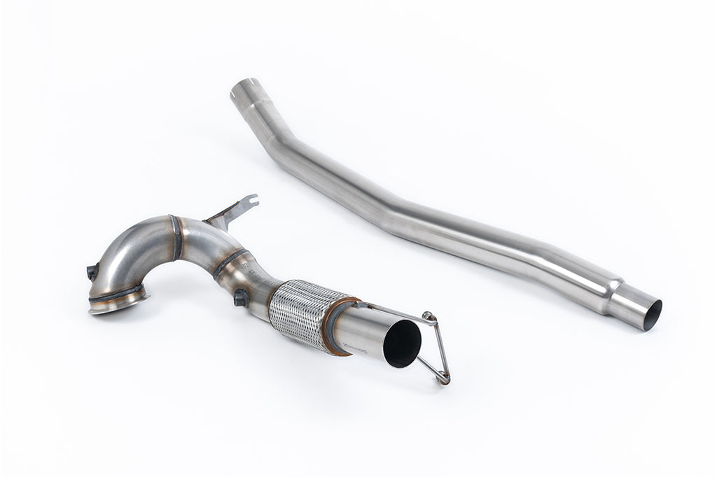 Milltek V2 80mm Large Bore Downpipe HJS Cat for VW Arteon 2.0TSI 4Motion