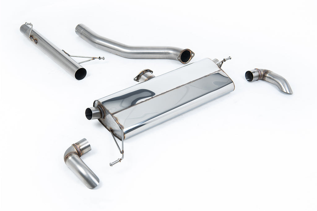 Milltek 80mm Non-Resonated Cat-Back Exhaust for VW Atlas 3.6 VR6 (2022+ SUV & Cross Sport), Downturn Tips