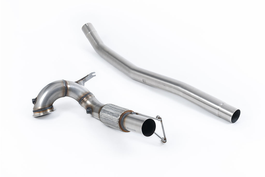 Milltek V2 80mm Large-Bore Downpipe for VW Golf