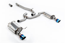 Load image into Gallery viewer, Milltek Non-Resonated Cat-Back Exhaust for VW Golf MK7 1.8 TSI Alltrack, Burnt Titanium Tips