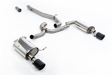 Load image into Gallery viewer, Milltek Non-Resonated Cat-Back Exhaust for VW Golf MK7 Alltrack 1.8TSI, Carbon Tips