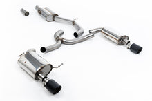 Load image into Gallery viewer, Milltek Resonated Cat-Back Exhaust for VW Golf MK7 Alltrack 1.8TSI, Carbon Tips