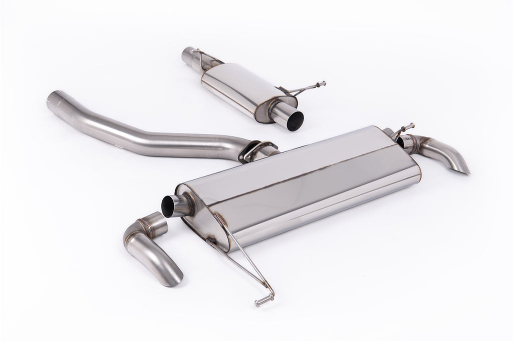 Milltek 80mm Resonated Cat-Back Exhaust for VW Atlas 3.6 VR6 (2018-2021 SUV), Downturn Tips
