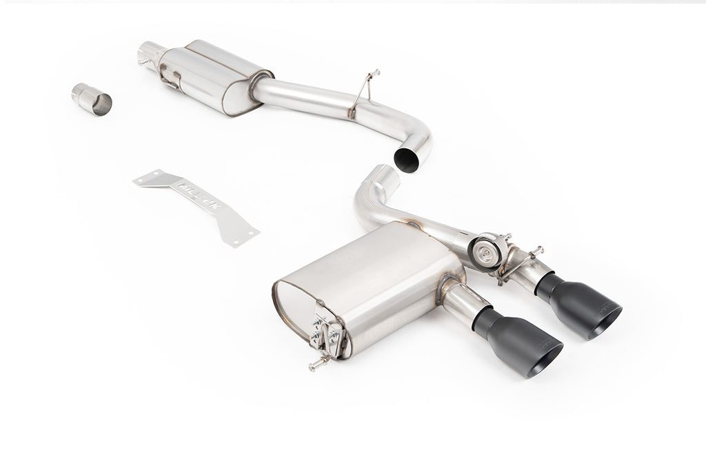 Milltek V2 Valved Cat-Back Exhaust for VW Golf MK5 R32 3.2 V6 (SSXVW781)