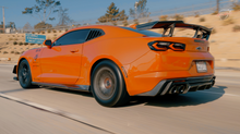 Load image into Gallery viewer, 2019-2025 CHEVY CAMARO VELOX LED TAILLIGHTS GLOSS BLACK/RED LENS