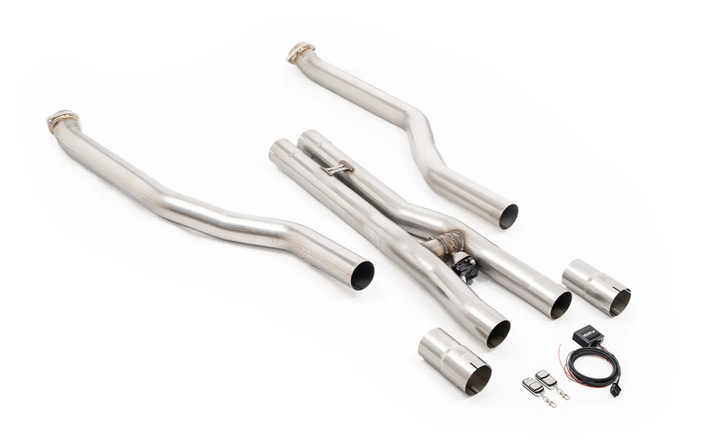 Milltek 80mm Secondary Catalyst Bypass for BMW 5 Series M5 4.4l Twin Turbo Hybrid G90 & G99 (NAS/ROW Spec Vehicles)