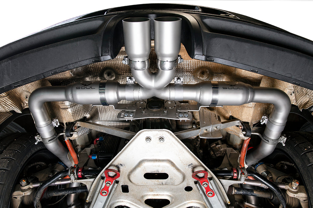 Soul Performance Porsche 981 Cayman / Boxster Race Exhaust System