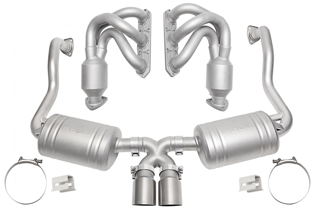 Soul Performance Porsche 986 Boxster 2000-2004 Street Exhaust Package