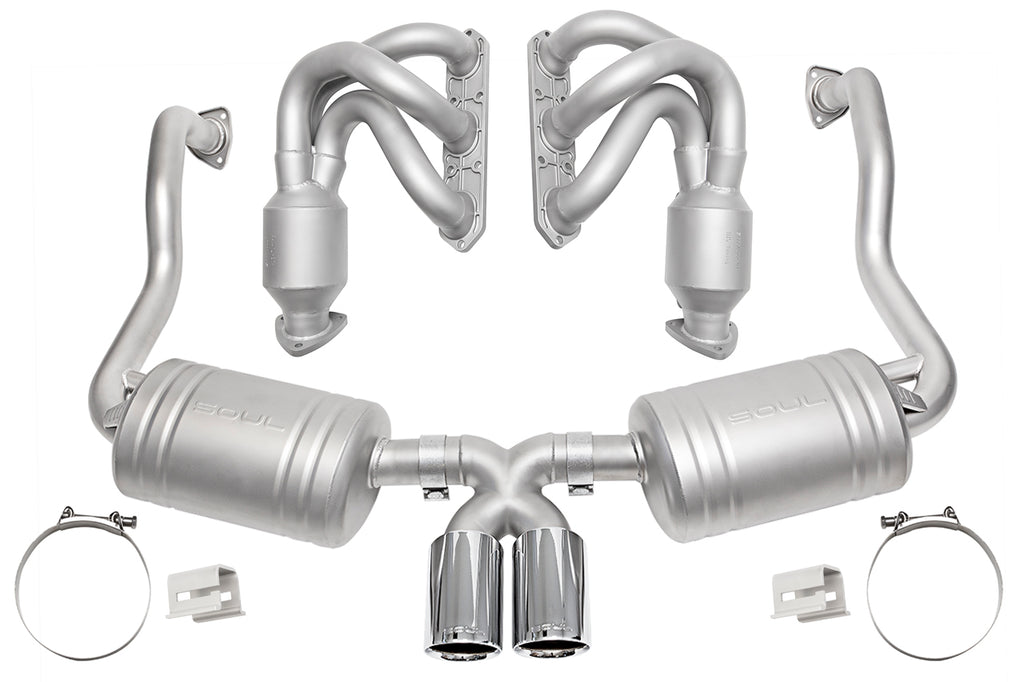 Soul Performance Porsche 986 Boxster 2000-2004 Street Exhaust Package