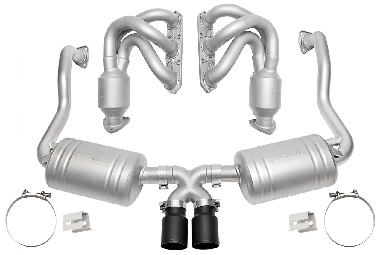 Soul Performance Porsche 986 Boxster 2000-2004 Street Exhaust Package