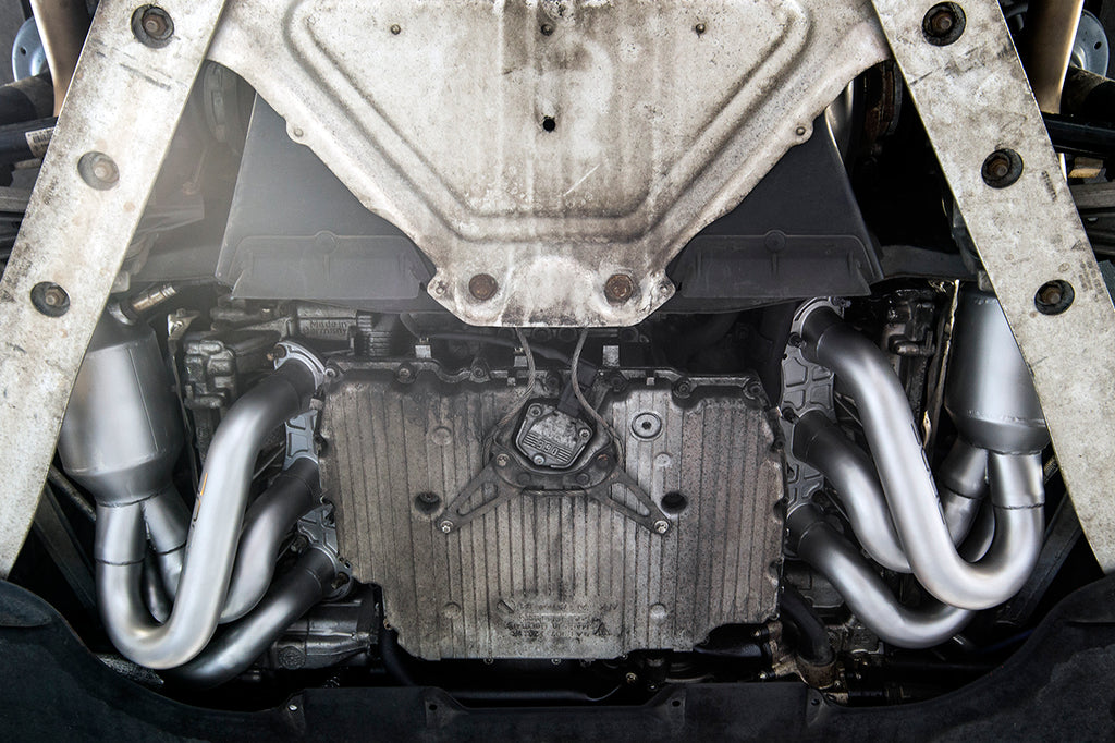 Soul Performance Porsche 987.2 Cayman / Boxster Long Tube Street Headers (w/ high flow catalytic converters)