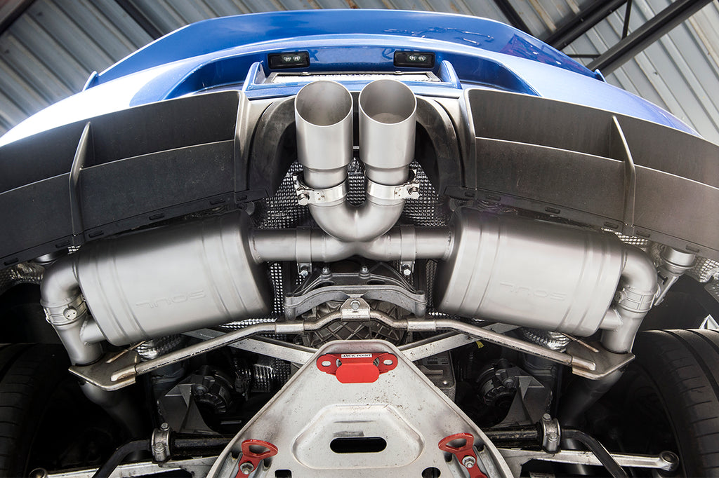 Soul Performance Porsche 981 GT4 / Spyder Valved Exhaust System