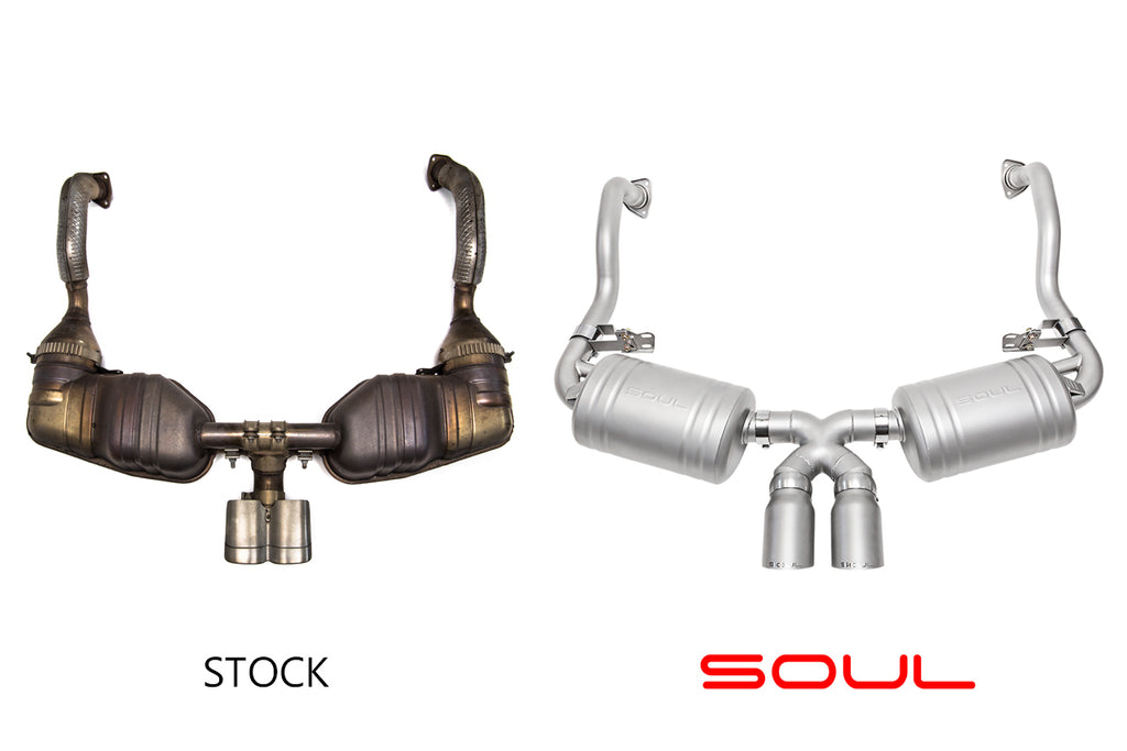 Soul Performance Porsche 987.1 Cayman / Boxster Performance Exhaust System