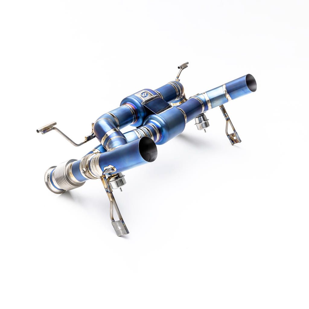 Titanium Valved Catback Exhaust System  - 2022+ Lamborghini Huracan (STO/Sterrato/Tecnica)