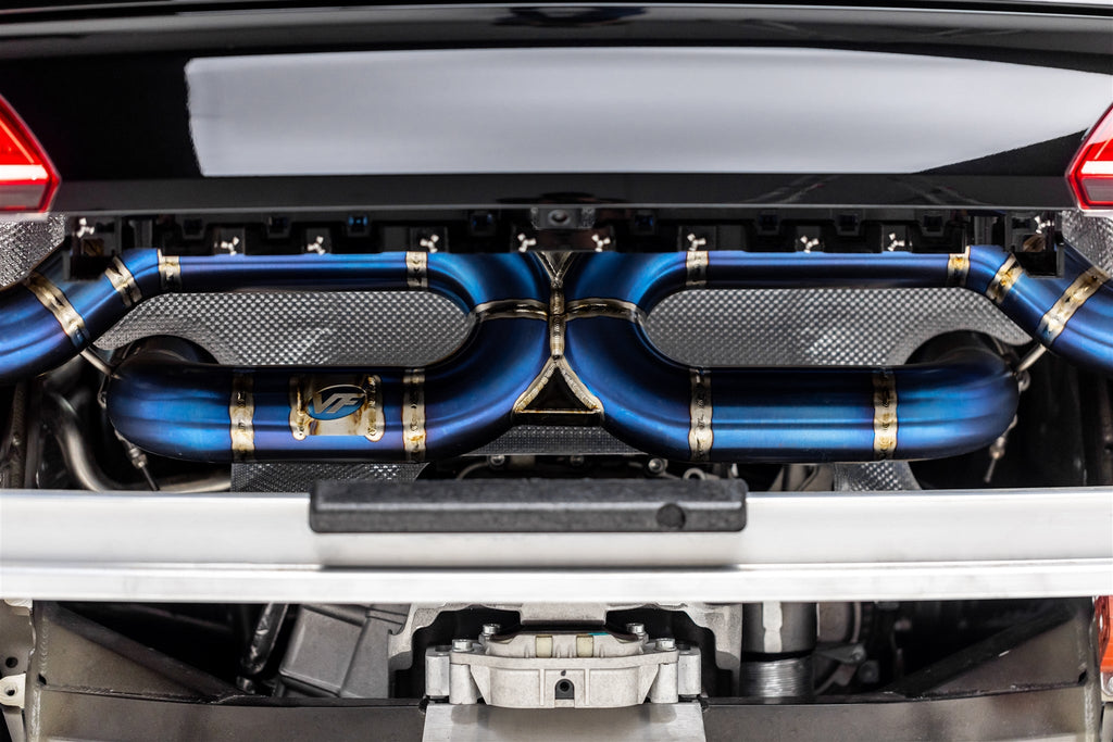 Titanium Valved Catback Exhaust System - 2020+ Audi R8