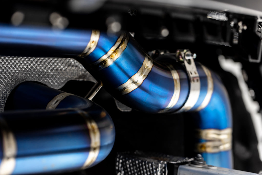 Titanium Valved Catback Exhaust System - 2020+ Audi R8