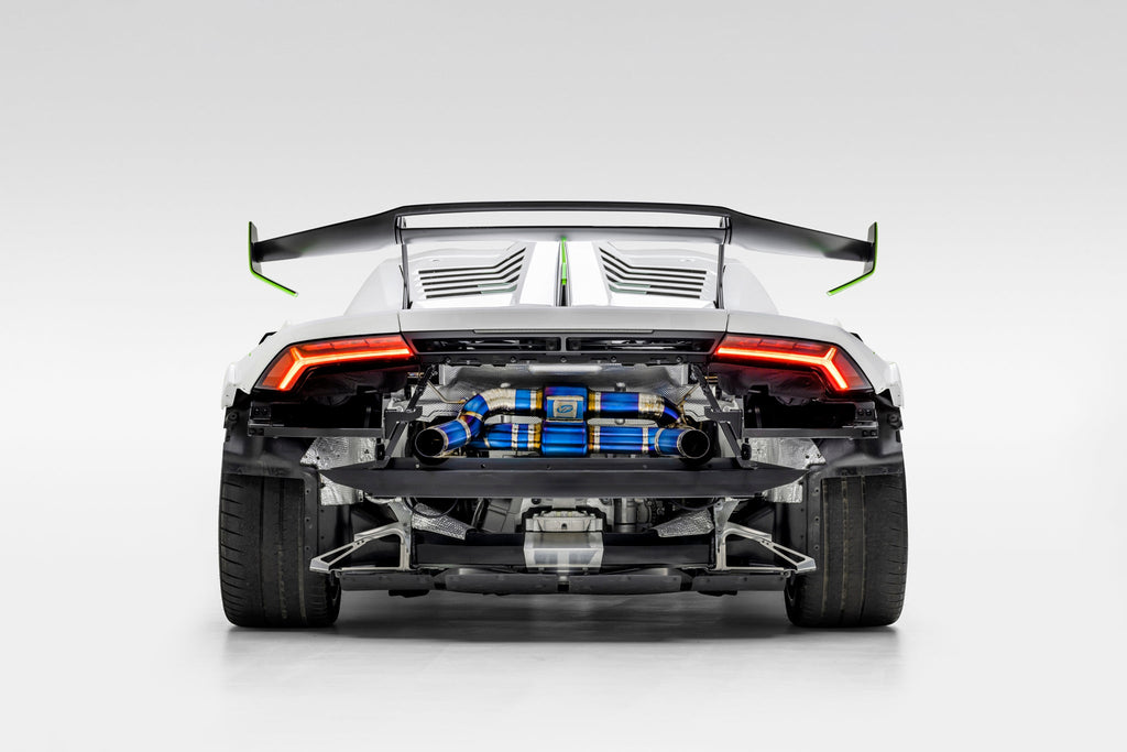 Titanium Valved Catback Exhaust System  - 2022+ Lamborghini Huracan (STO/Sterrato/Tecnica)