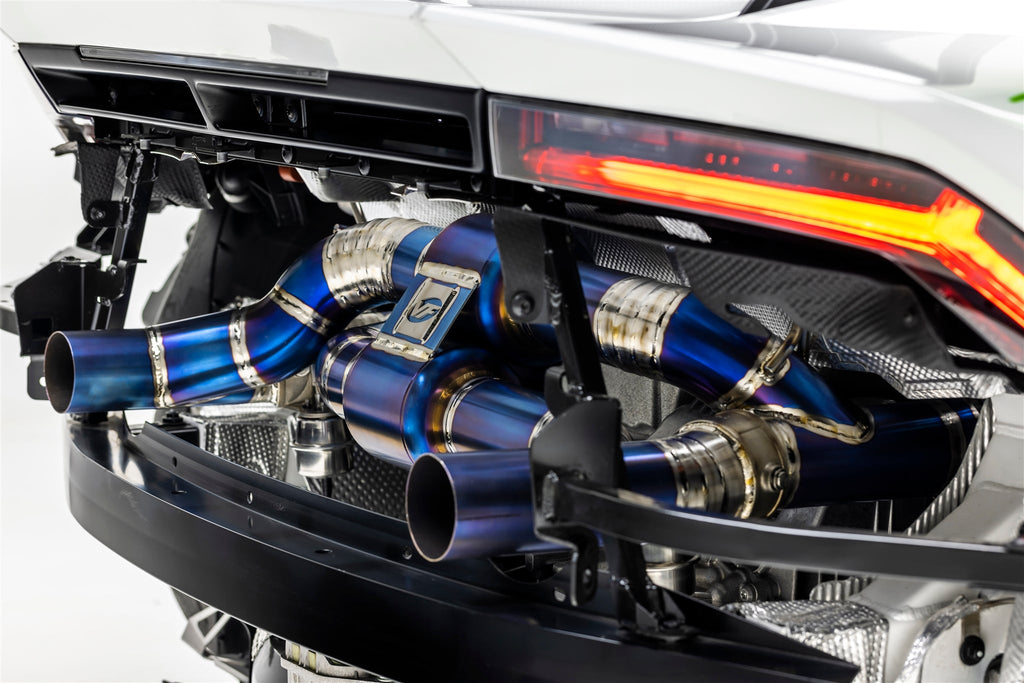 Titanium Valved Catback Exhaust System  - 2022+ Lamborghini Huracan (STO/Sterrato/Tecnica)
