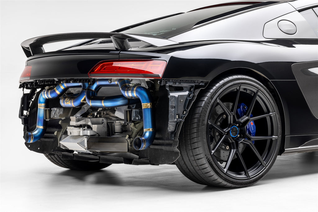 Titanium Valved Catback Exhaust System - 2020+ Audi R8