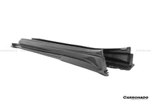 Load image into Gallery viewer, 2019-2023 Porsche Taycan/4/4S/GTS/TURBO CADO Style Carbon Fiber Side Skirts - Carbonado Aero