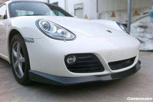 Load image into Gallery viewer, 2009-2012 Porsche Cayman 987 TEK Style Carbon Fiber Front Lip - Carbonado