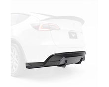 Load image into Gallery viewer, Vorsteiner Aero Glossy Carbon Fiber PP 2x2 Rear Diffuser Tesla Model Y 2020+