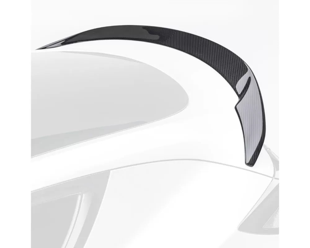 Vorsteiner Glossy Carbon Fiber PP 2x2 Aero Decklid Spoiler Tesla Model Y 2020+