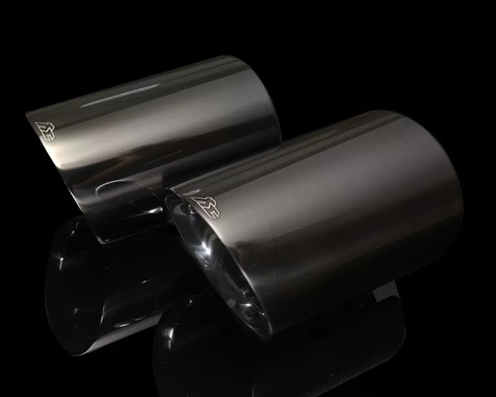 FI Exhaust Diamond Black Tips BMW G42 M240i 3.0T B58 2022+