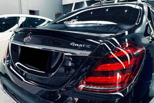 Load image into Gallery viewer, 2014-2020 Mercedes Benz S63 S Class W222 Sedan RT Style Carbon Fiber Trunk Spoiler - Carbonado