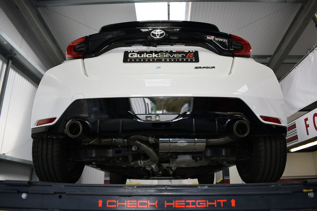 QuickSilver Toyota GR Yaris Sport Exhaust with Sound Architect 2020-2024