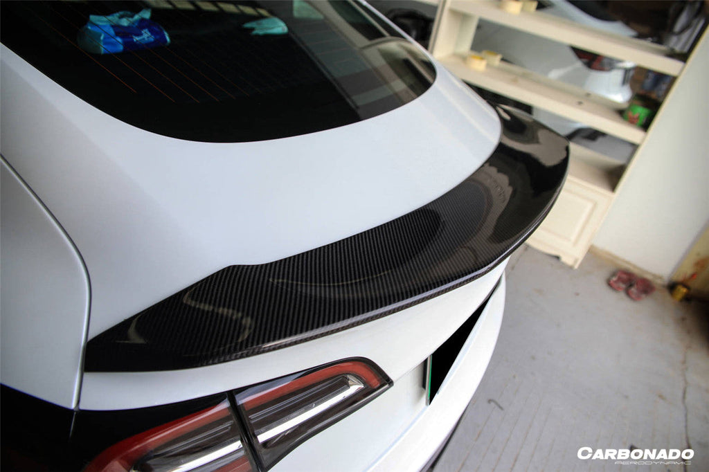 2017-2023 Tesla Model 3 VRS Style Carbon Fiber Trunk Spoiler
