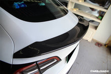 Load image into Gallery viewer, 2017-2023 Tesla Model 3 VRS Style Carbon Fiber Trunk Spoiler