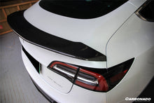 Load image into Gallery viewer, 2017-2023 Tesla Model 3 VRS Style Carbon Fiber Trunk Spoiler