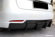 Load image into Gallery viewer, 2017-2023 Tesla Model 3 VRS Style Carbon Fiber Rear Lip Diffuser