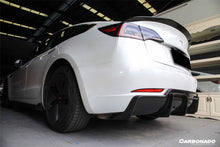 Load image into Gallery viewer, 2017-2023 Tesla Model 3 VRS Style Carbon Fiber Rear Lip Diffuser